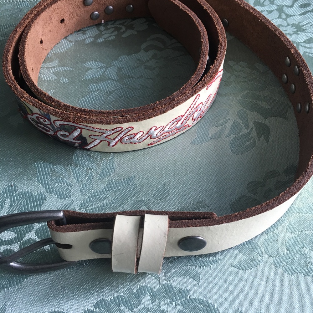 NEW Ed Hardy Leather Belt
